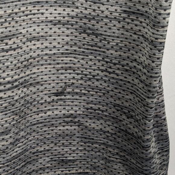 Reebok Mens L Gray Activewear T-Shirt Performance Mesh Stretch Training Tee - Picture 3 of 5